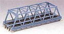 Double Track Truss Bridge 248mm (9 3/4") Light Blue - Kato 20-436