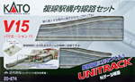 Unitrack V15 - Double-Track Set for Station - Kato 20-874