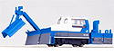 Snowplow Locomotive Type MCR600 (Blue) - MicroAce A2762
