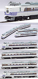 Series 781 Express Train New Color (Suzuran) - 4 Cars Set - Microace A0315