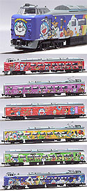 Series 781 "Doraemon" Memorial Train - 6 Cars Set - MicroAce A0317