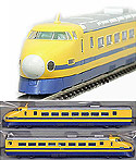 Series 941 Shinkansen Bullet Train (Doctor Yellow color) - 2 Cars Set - MicroAce A1154