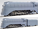 Steam Locomotive 4-6-2 Manchurian Railway Pashina 981 - Light Gray - MicroAce A8407