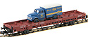 Flat Wagon with Opel Blitz Edeka Truck - Hobbytrain H23815