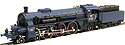 Steam Locomotive 4-6-2 Baden IVh Era I - Hobbytrain H4000