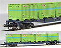 Container Wagon KOKI 10000 Freight Car - Tomix 2756