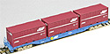 Container Wagon KOKI 106 Freight Car - Tomix 2768