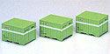 Containers Type C20 Shape 5t - 3 containers set - Tomix 3101