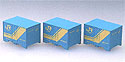 Containers Type 18D Shape 5t - 3 containers set - Tomix 3112