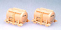 Containers Type UT-1 Tank (yellow) - 2 containers set - Tomix 3115