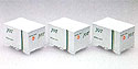 Containers Type UR18A Shape 5t Refrigerator - 3 containers set - Tomix 3116