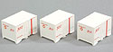 Containers Type UR18A-10000 Shape 5t Refrigerator - 3 containers set - Tomix 3119