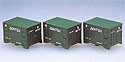 Containers Type UV19A Ventilated Shape 5t - 3 containers set - Tomix 3120