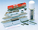 Track Cleaning System Set with Accessories - Tomix 6442