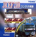 Container Cars with Electric Locomotive Type EF210-100 - 3 Cars Set - Tomix 92263