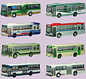 The Bus Collection Series No. 11 - 12 Bus Set - Tomytec Bus-11 (Tomix)