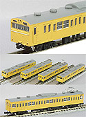 Commuter Train Series 103 (yellow) - 4 cars set - Tomix 92097
