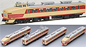 Series 489 Limited Express (Original Style) - 4 Cars Set - Tomix 92453