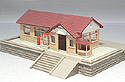 Wooden Station Building Set - Tomix 4002