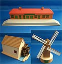 Thomas & Friends Accessories - 3 Buildings Set - Tomix 93851-53