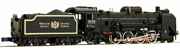 KATO+2016-2+D51+498+Orient+Express+1988+Model+Train+Steam+Locomotive for  sale online