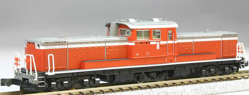 Diesel Locomotive Type DD51 Late Version Cold Weather (red) - Kato